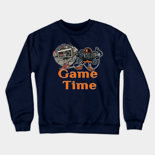 Game time Crewneck Sweatshirt by Dark Planet Tees